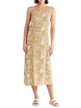 knee length dresses for ladies Billabong Women's Fever Dream Midi Dress - White Cap main image 0